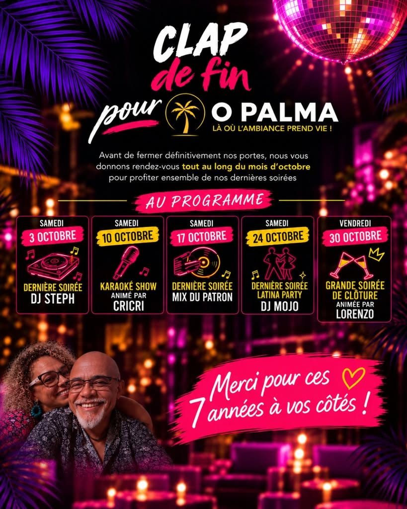 CLAP DE FIN 🎬 – LES DERNIÈRES SOIRÉES DE L’OPALMA