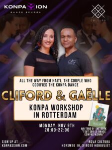 Cliford & Gaëlle Konpa Workshop in Rotterdam