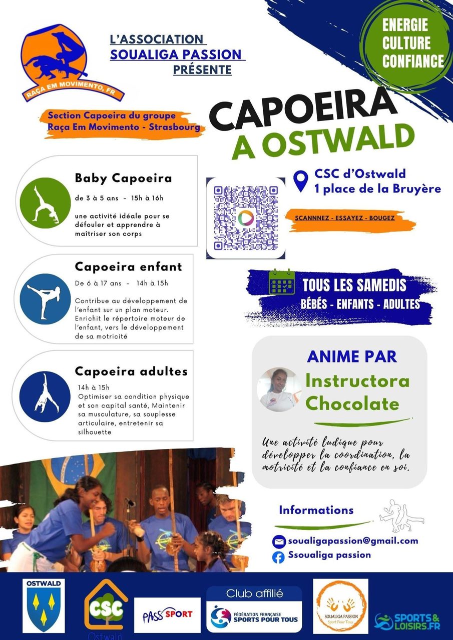 Cours de capoeira à Ostwald