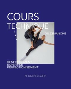 COURS TECHNIQUE DU DIMANCHE