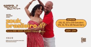 CURSO ZOUK BRASILEIRO N1 | AUMENTA O TEU NÍVEL DE DANÇA