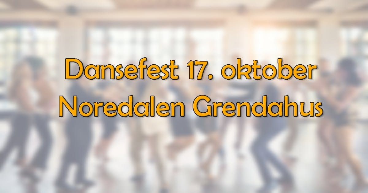 Dansefest – Noredalen