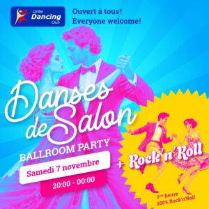 💃 Danses de salon & Rock&rsquo;n&rsquo;Roll Party au CERN 🕺