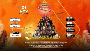 DanSunday | 5º Aniversário & FILIPE TAVARES B-DAY | 01 NOV | Festa Afrolatina
