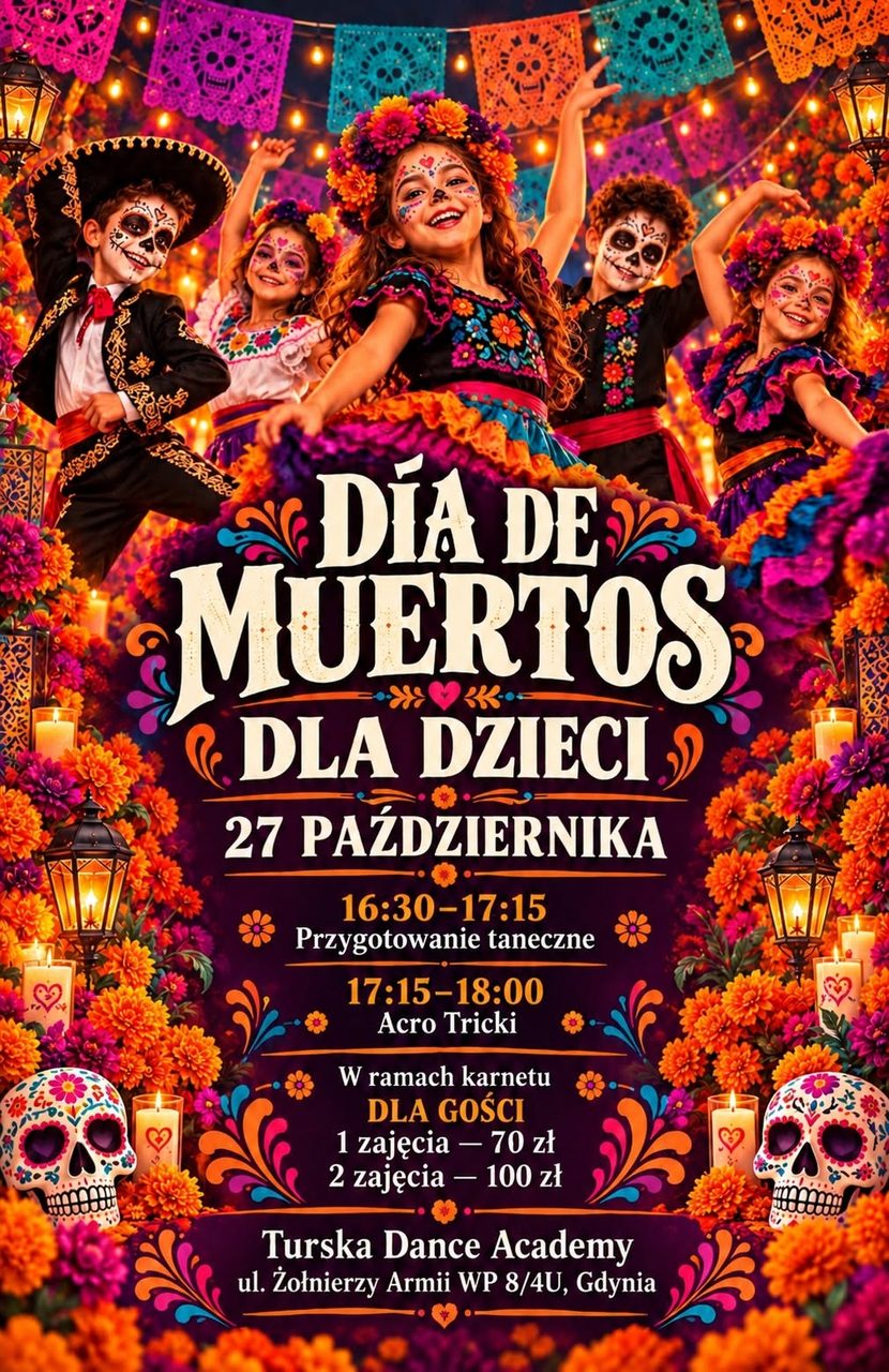🌼💀 DÍA DE MUERTOS DLA DZIECI! 💃🕺