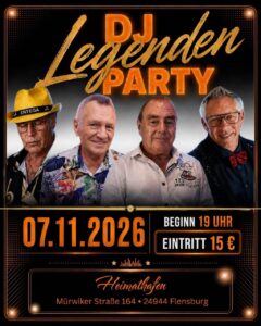DJ Legenden Party 🪩