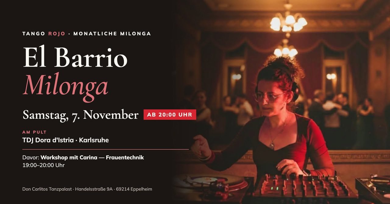 El Barrio Milonga · TDJ Dora d&rsquo;Istria