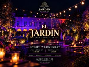 EL JARDÍN • Latin Social Club Brussels | Every Wednesday • Oct–Dec