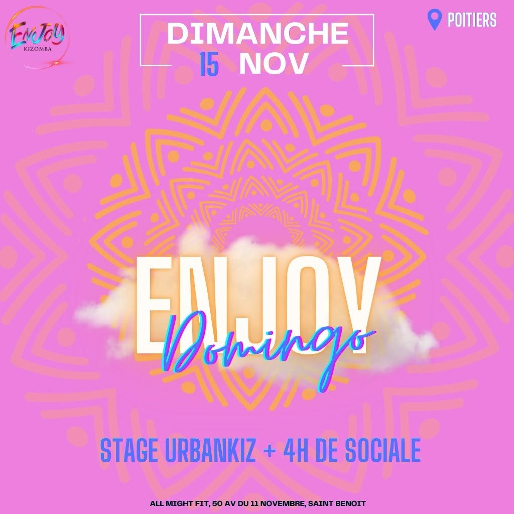 ENJOY DOMINGO 15 NOVEMBRE 2026 POITIERS