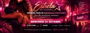 Estrela de Kizomba, tous les mercredis des vacances, à Toulouse