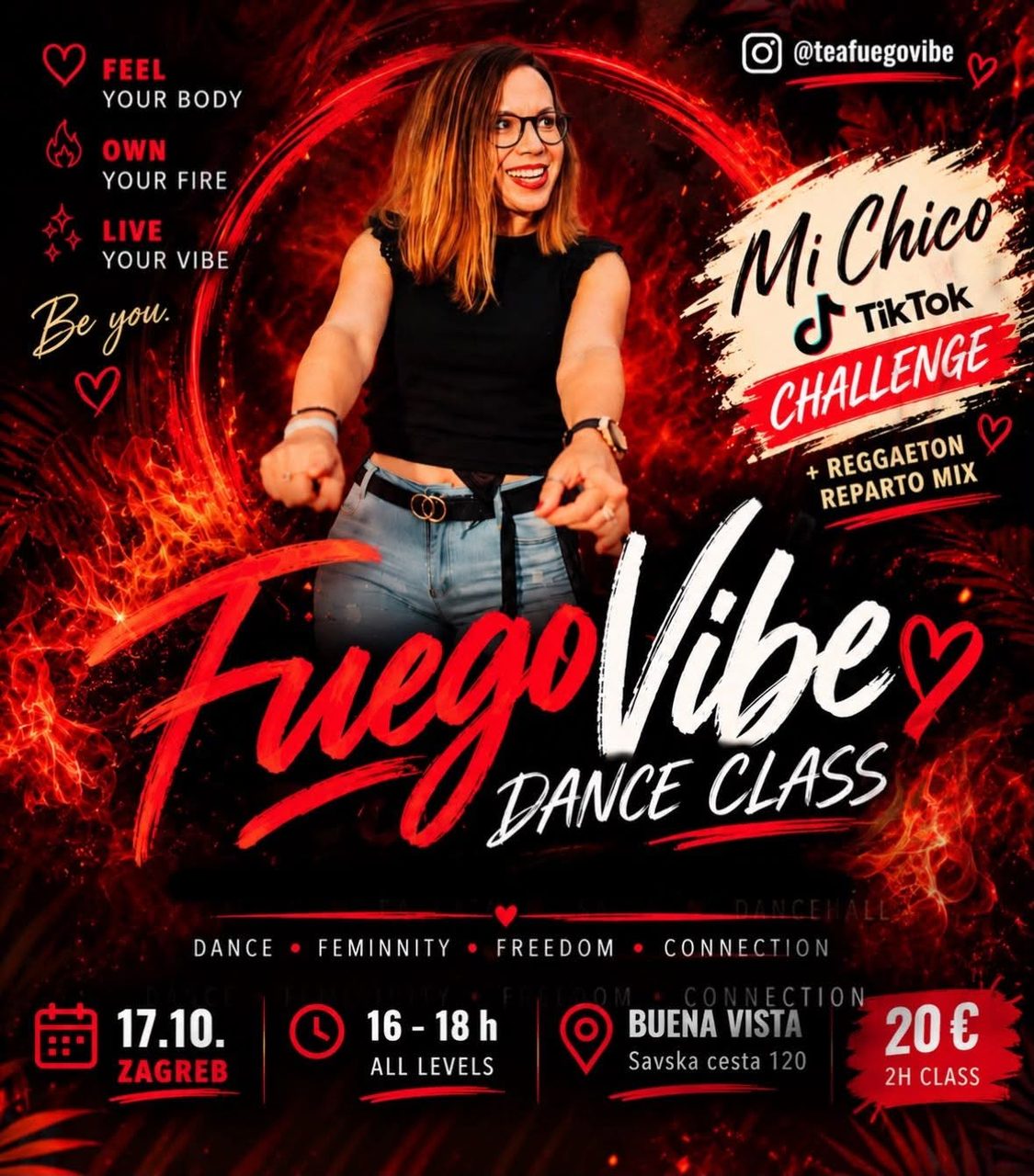Fuego Vibe Dance Class