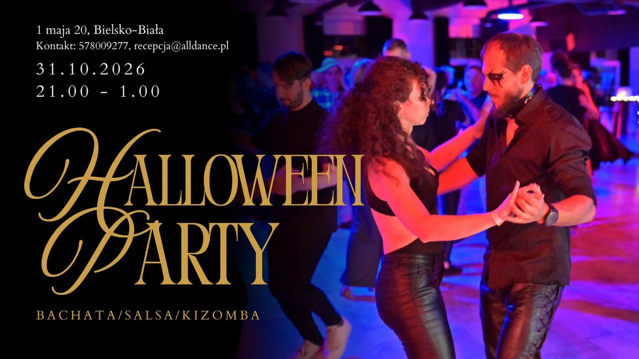 HALLOWEEN DANCE PARTY – PRAKTIS BACHATA/SALSA/KIZOMBA W ALLDANCE