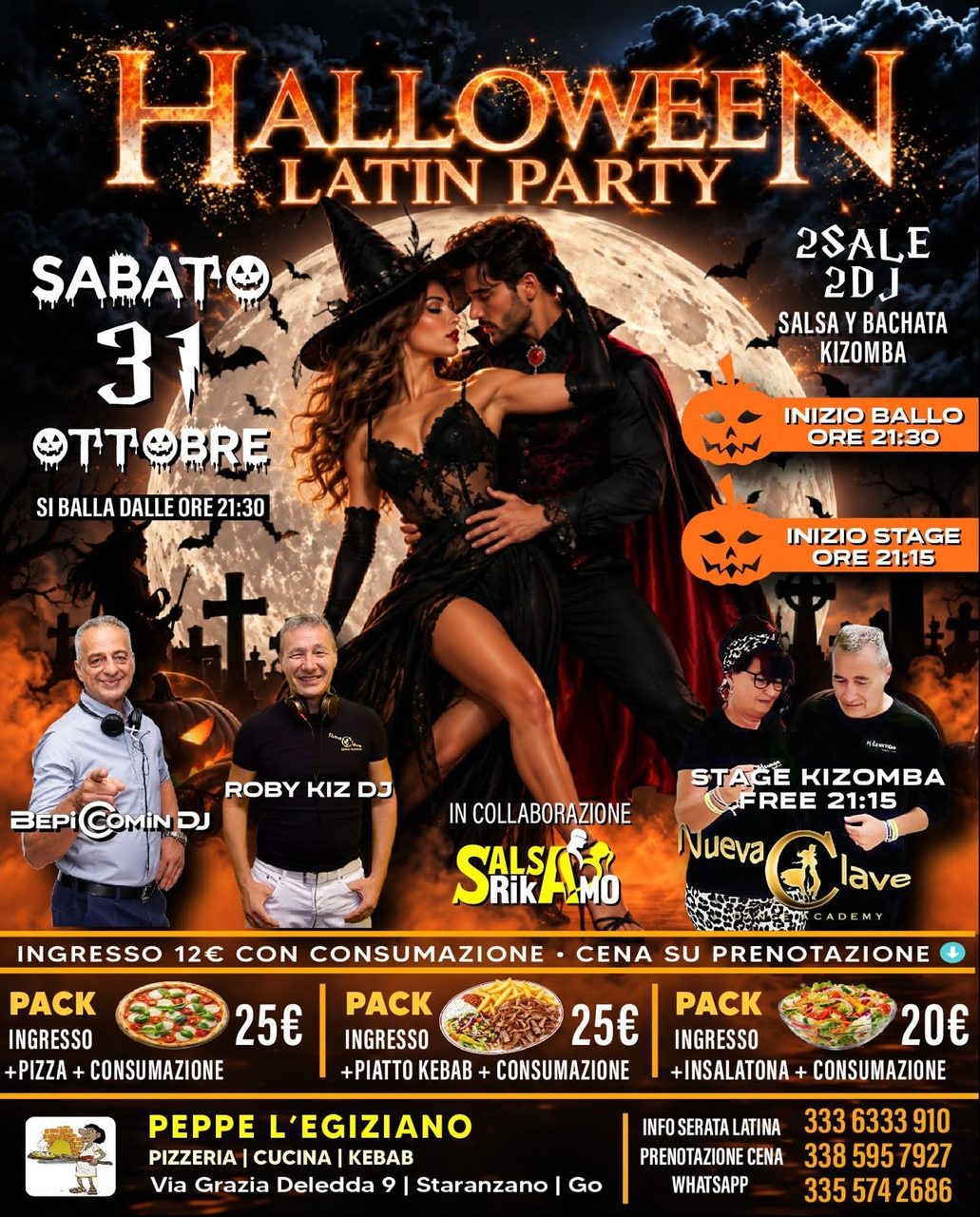 HALLOWEEN LATIN PARTY