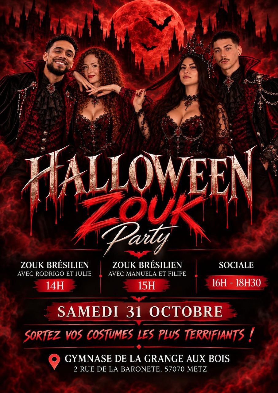 Halloween Zouk Party 🎃 ~ Metz ❤️