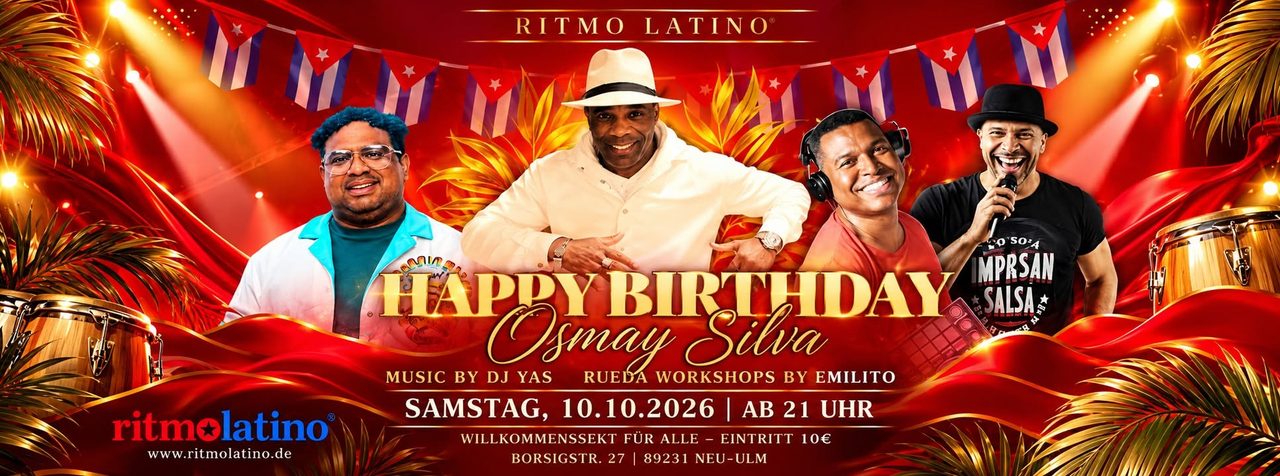 Happy Birthday Osmay Silva – Ritmo Latino®