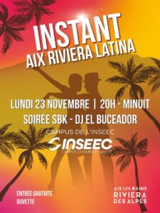 Instant Aix Riveira Latina à l&rsquo;INSEEC (Bourget-du-lac)