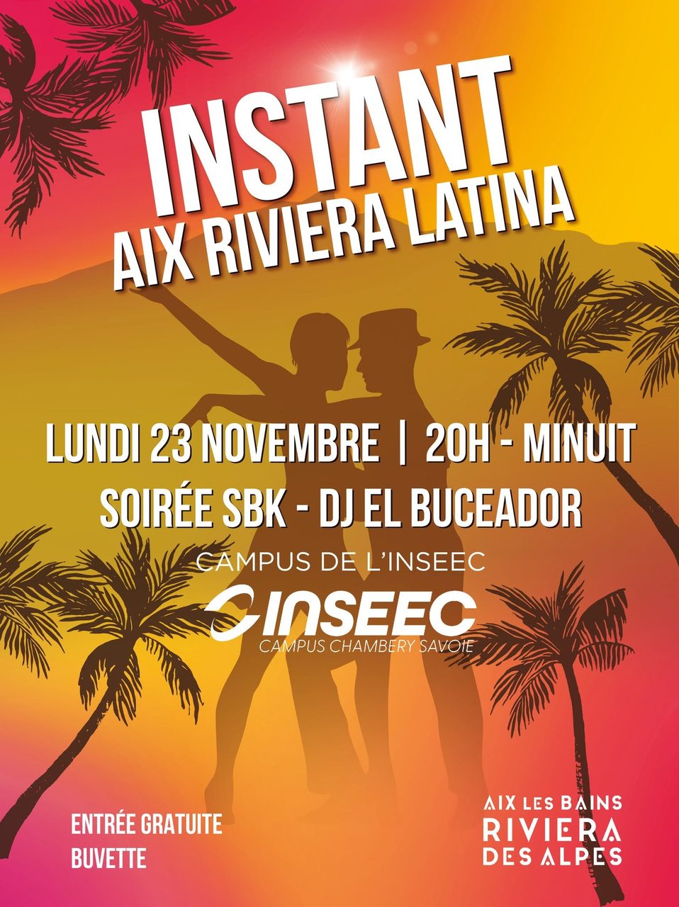 Instant Aix Riveira Latina à l&rsquo;INSEEC (Bourget-du-lac)