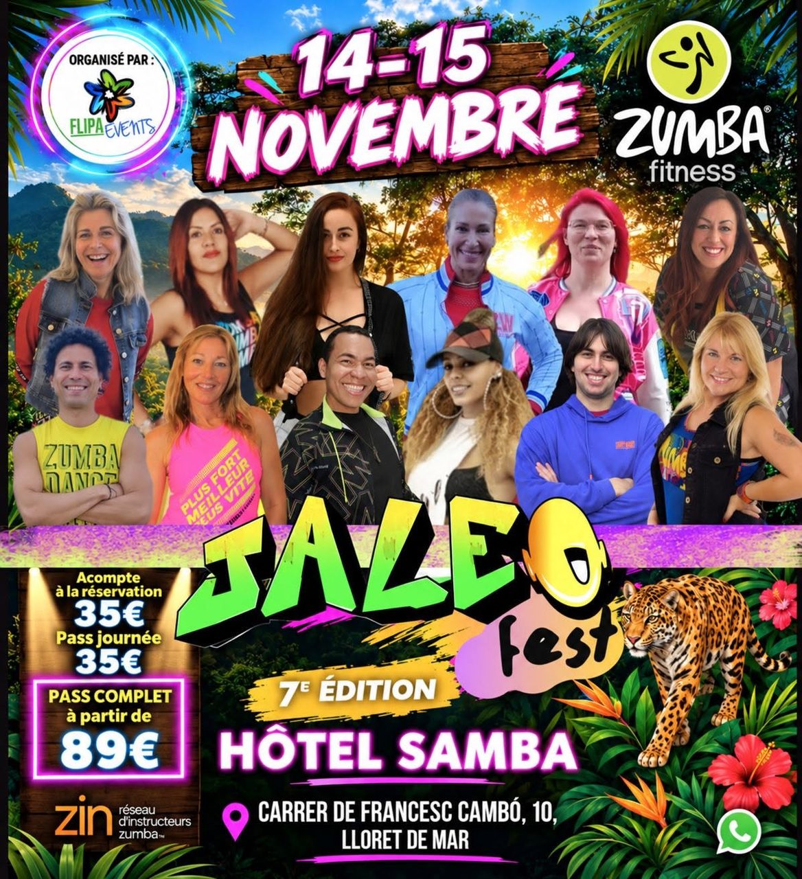 jaleo fest 14/15 Novembre