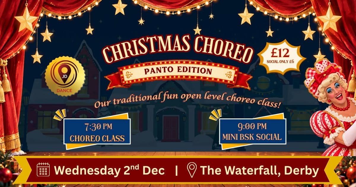 JD Dance Christmas Choreo Class and BSK Social!