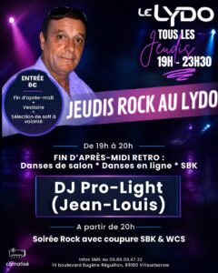 Jeudis Rock au Lydo (Jean-Louis ou Philippe)