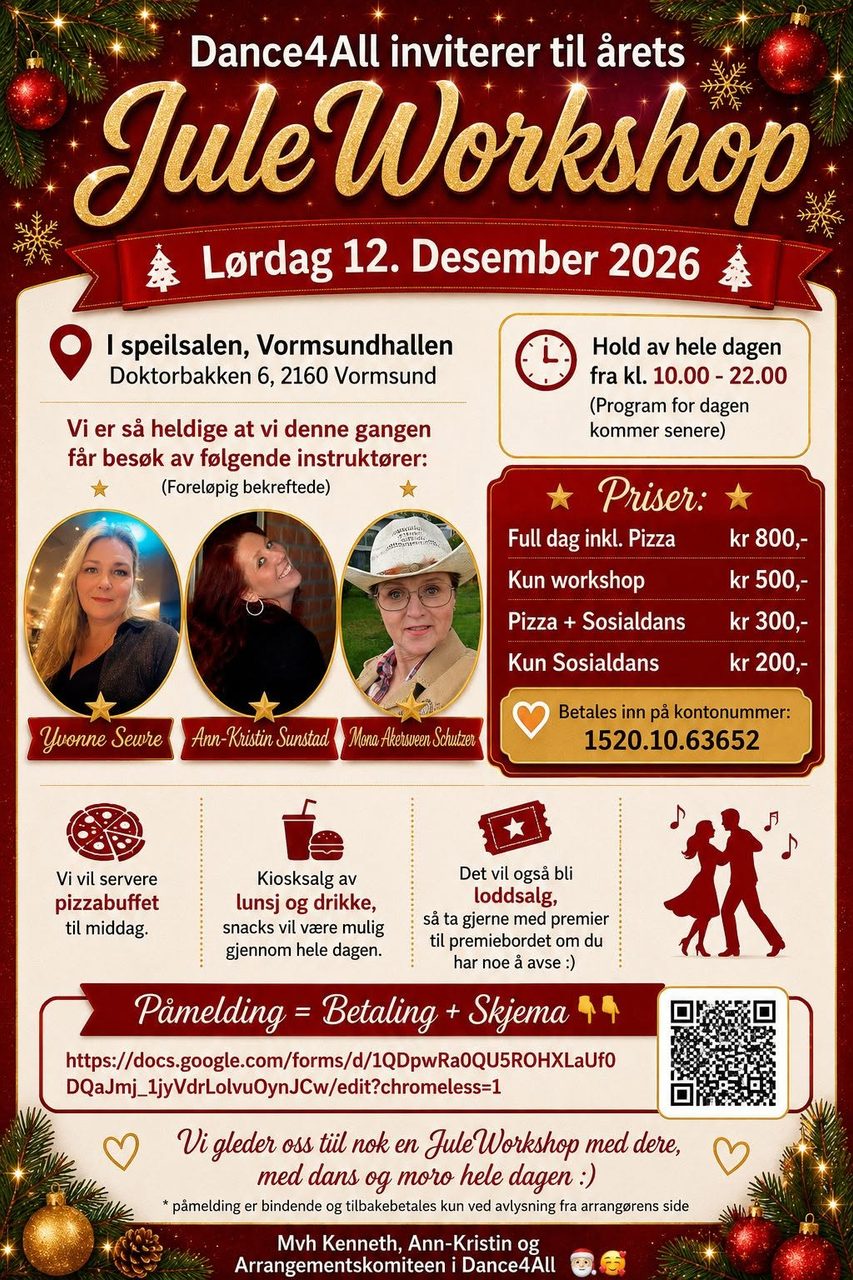 JuleWorkshop 2026 🎅💃🕺🤠
