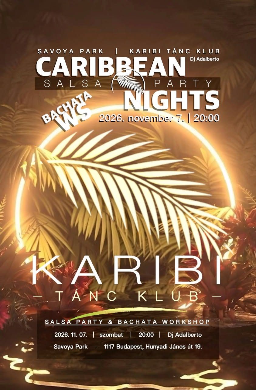 KARIBI SALSA PARTY & BACHATA WORKSHOP 🏝️💃🏻🕺🏻🌴