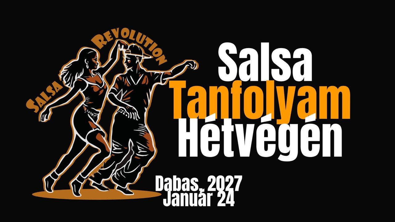 Kezdő Salsa vasárnaponként Dabason