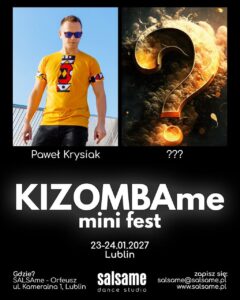 KIZOMBAme mini fest | 23-24.01.2027 | Lublin