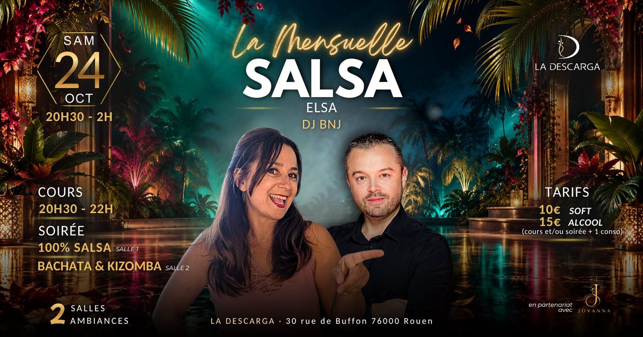 La Mensuelle Salsa avec Elsa à La Descarga