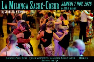 💜💜 La Milonga Sacré-Coeur 💜💜