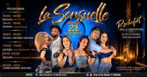 LA SENSUELLE à ROCHEFORT / Samedi 21 Novembre