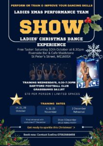 Ladies Xmas performance team experience