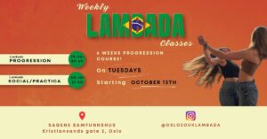 ✨ LAMBADA PROGRESSION 6 WEEK COURSE ✨