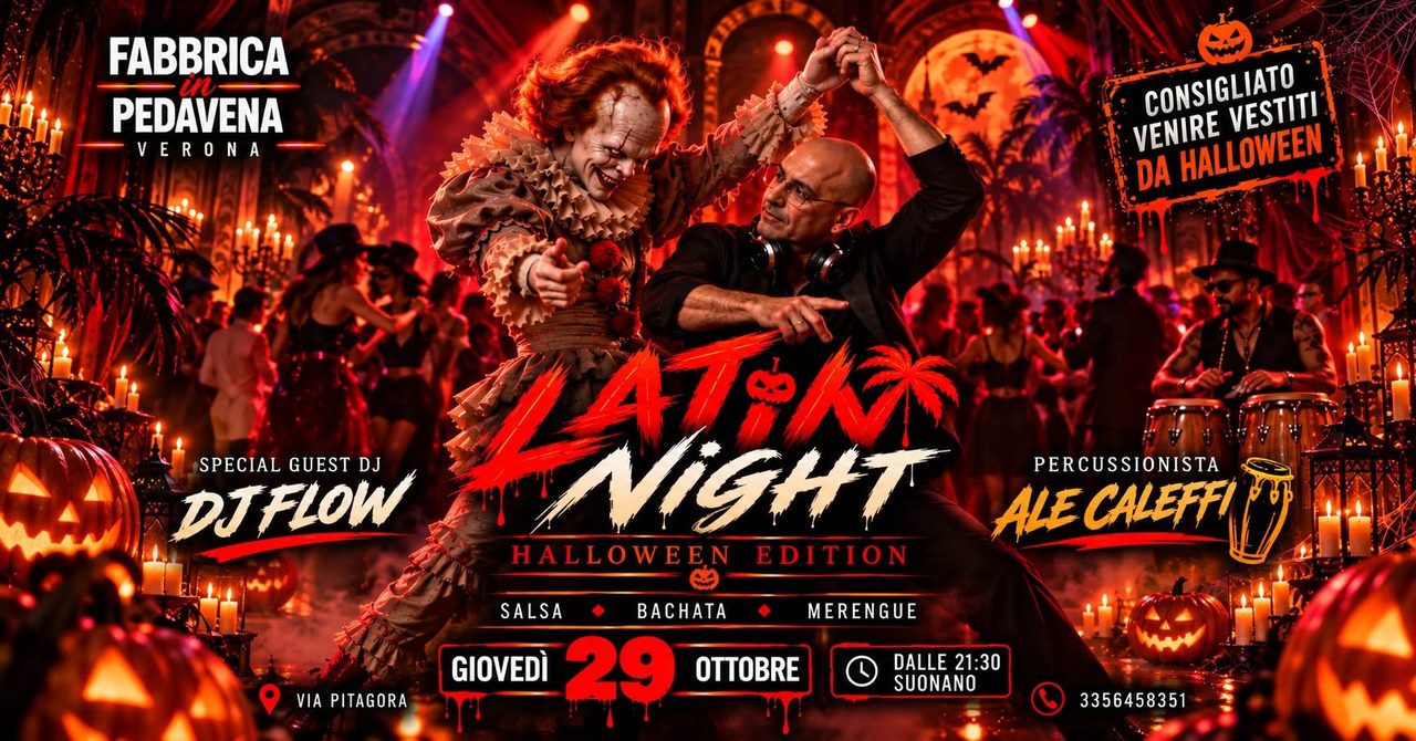 LATIN NIGHT HALLOWEEN EDITION