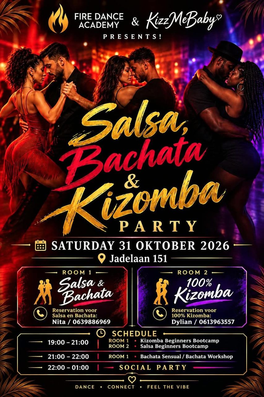 LATIN SATURDAY XL AREA 1 BACHATA SALSA ARES 2 KIZOMBA