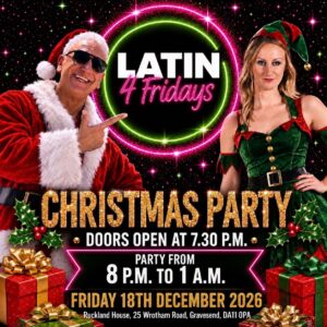🎄🥳LATIN4Fridays CHRISTMAS PARTY🥳🎄