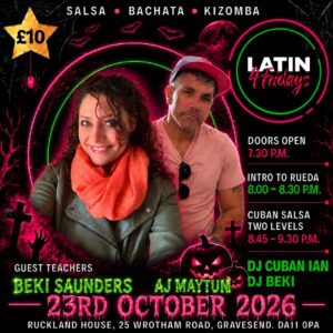 💚LATIN4Fridays OCTOBER party🩷