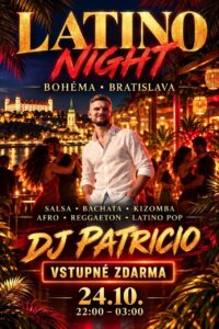 Latino Night Bohéma Bratislava