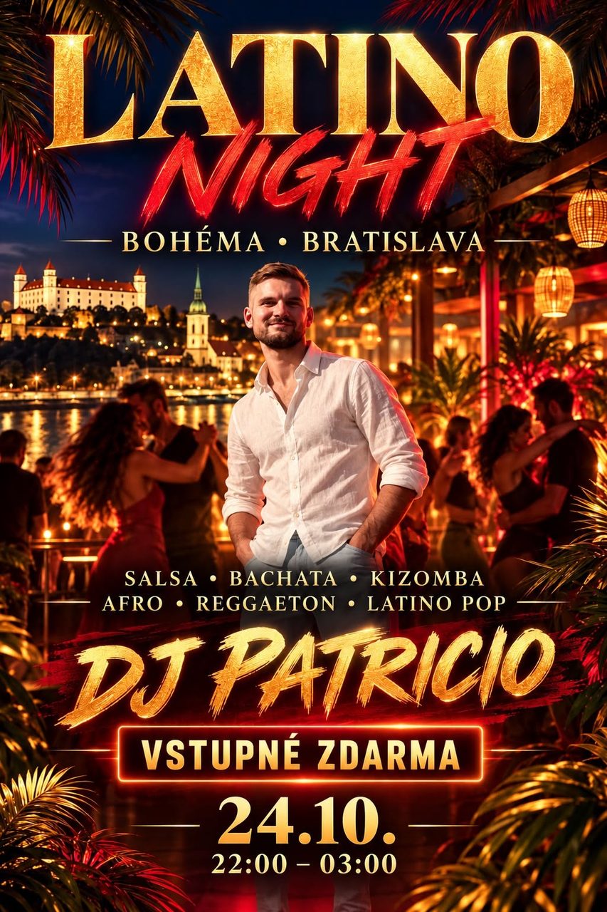 Latino Night Bohéma Bratislava