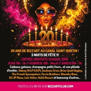 LES 20 ANS DU BIZZ&rsquo;ART PARIS!!! 2006-2026!!! 3 NUITS DE FETE