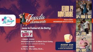 💃Les jeudis SBK avec Boris du Cabaret de Betty 💃