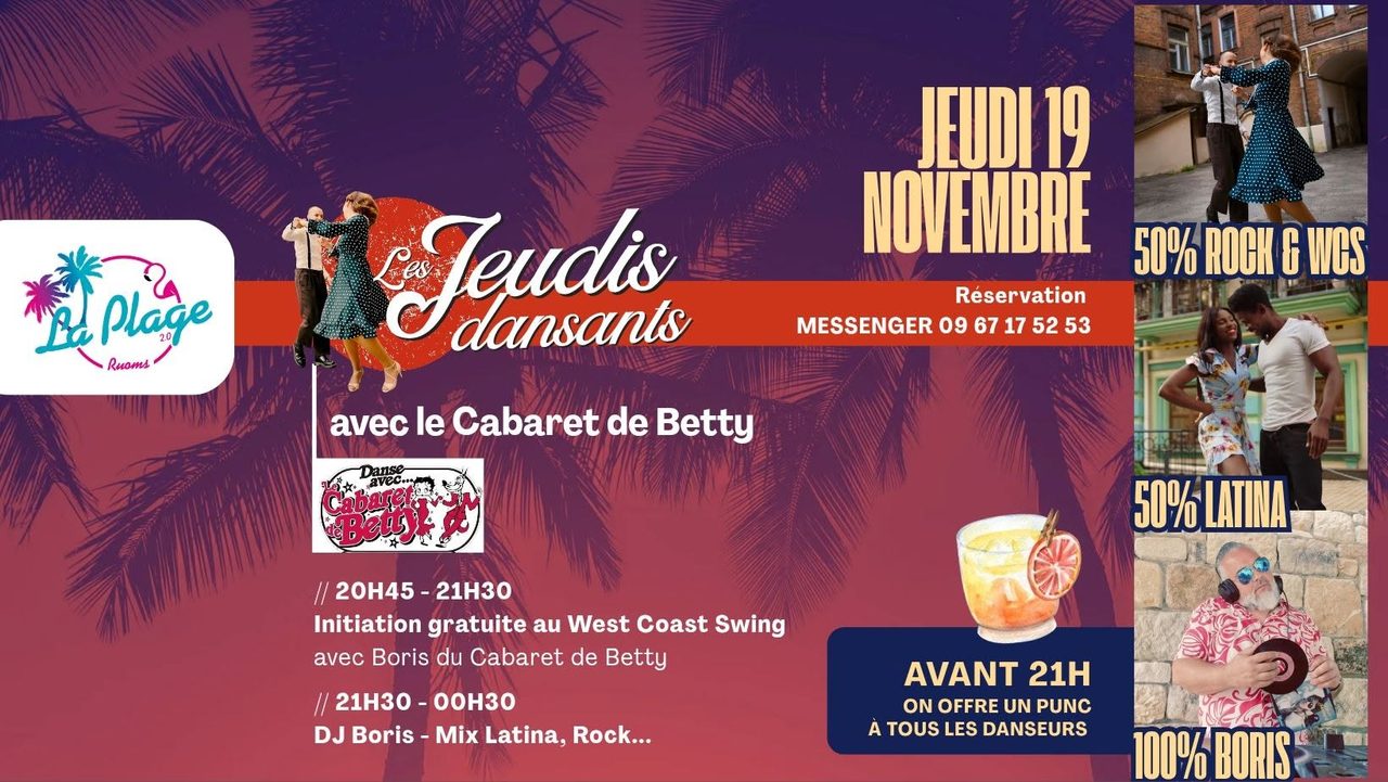 💃Les jeudis SBK avec Boris du Cabaret de Betty 💃