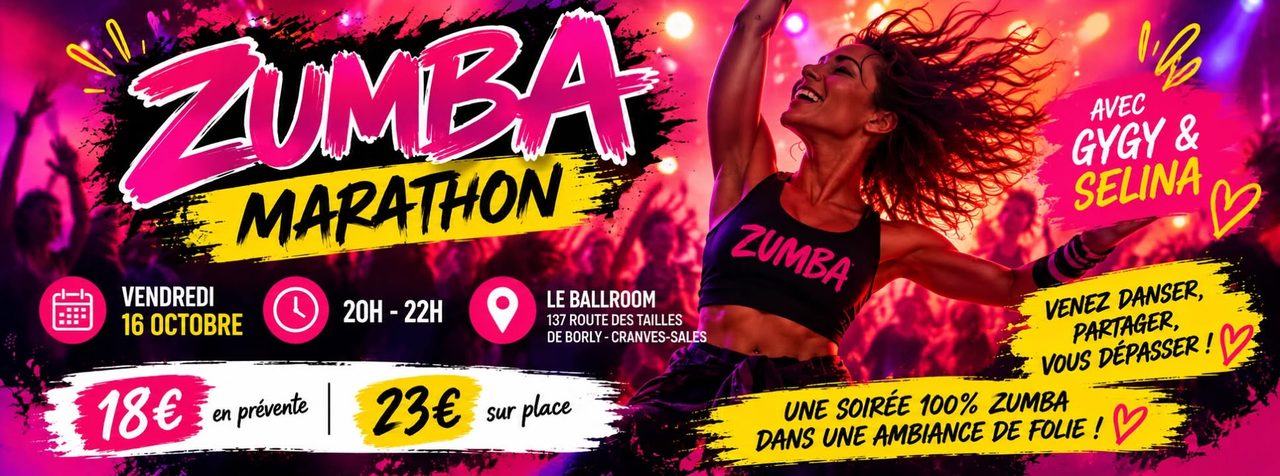MARATHON ZUMBA AU BALLROOM