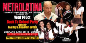 ✨METROLATINA Wednesdays✨ BACK TO SCHOOL PARTY