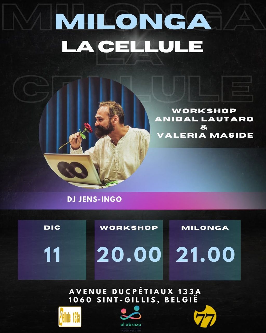 MILONGA LA CELLULE | DJ JENS-INGO