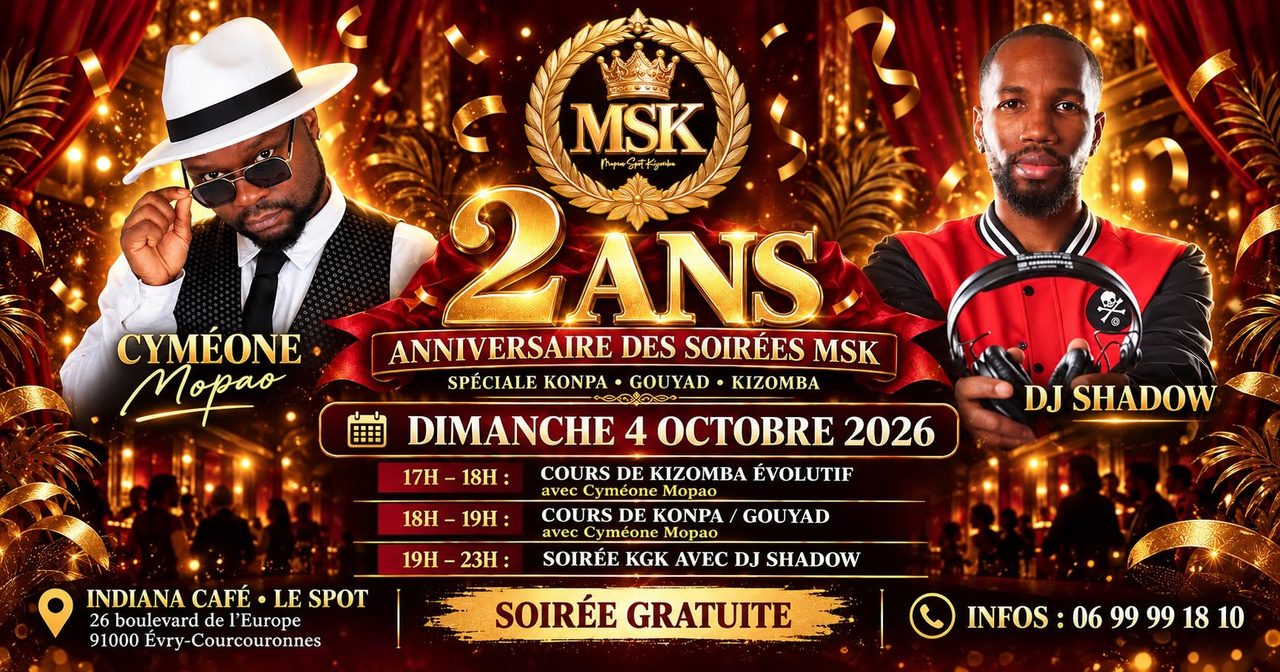 MOPAO SPOT KIZOMBA / LES 2 ANS