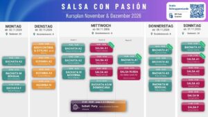 🔥 Neue Tanzkurse ab November in Freiburg – Salsa, Bachata, Kizomba & Rueda!