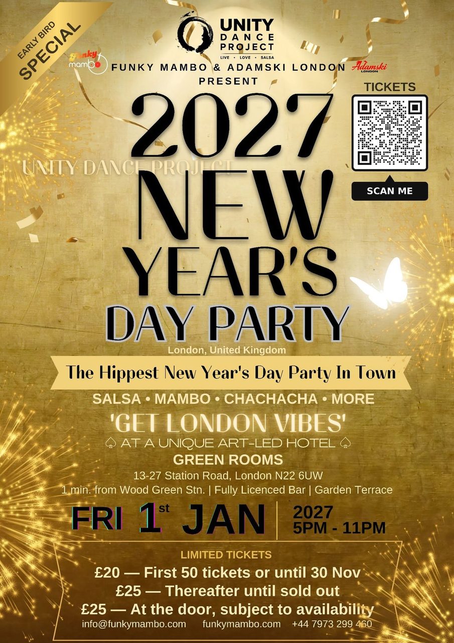 New Year&rsquo;s Day Salsa Party by Unity Dance London