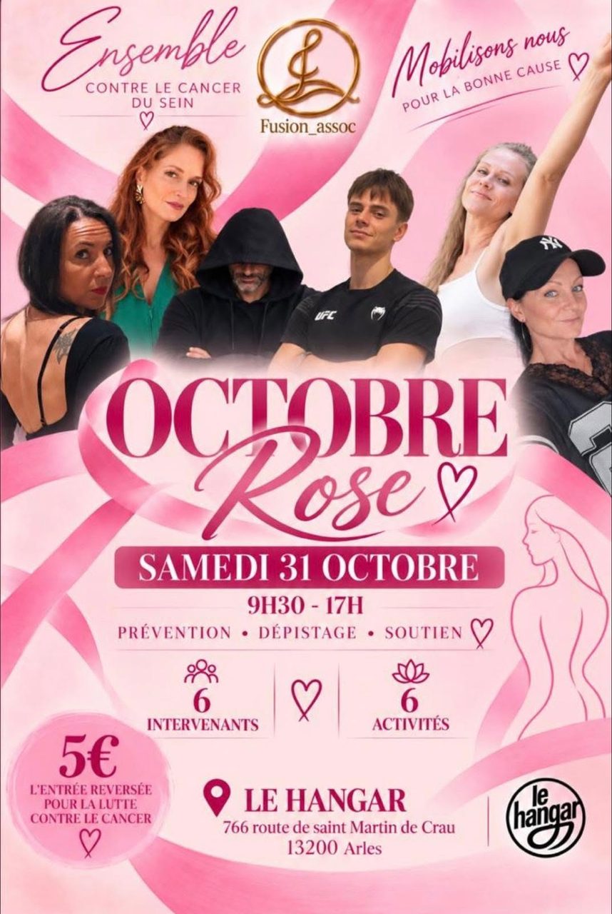Octobre Rose au Hangar