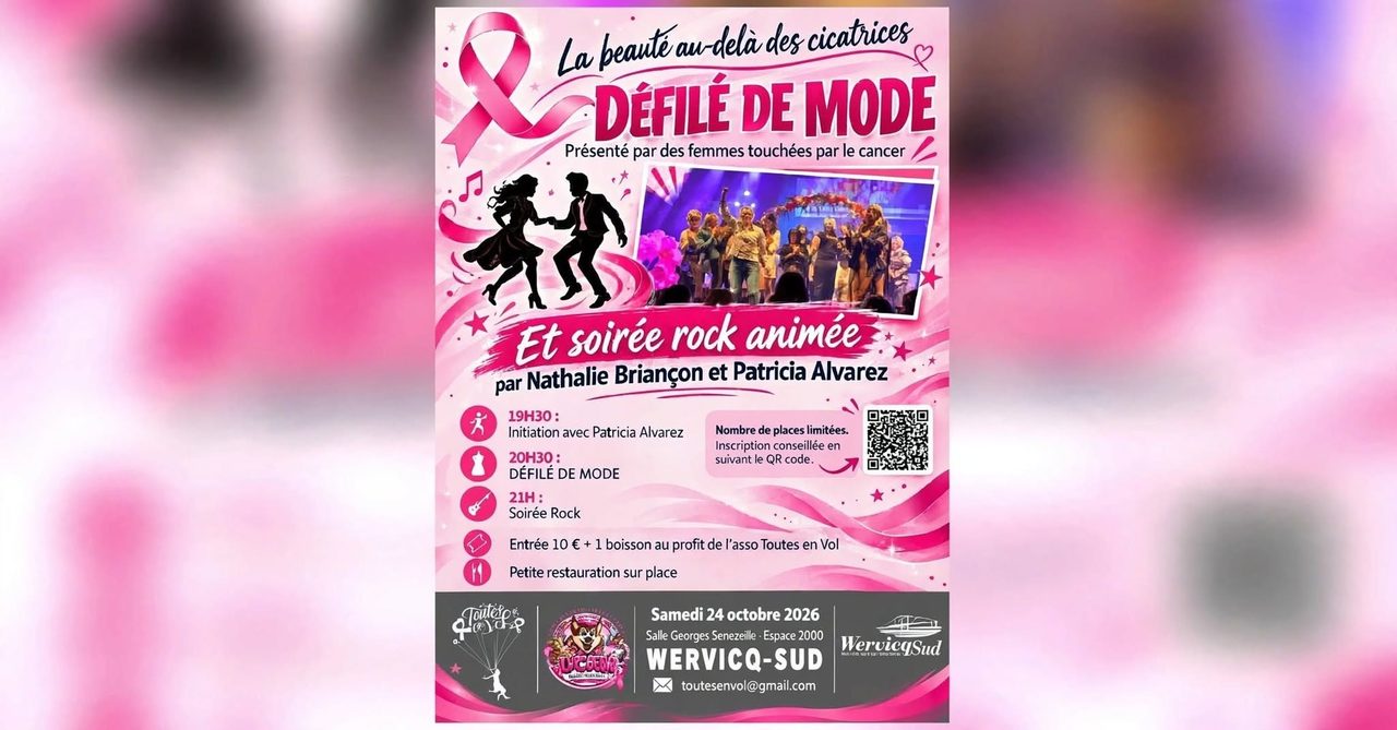Octobre Rose : Cours et Soirée Rock par Toutes en Vol